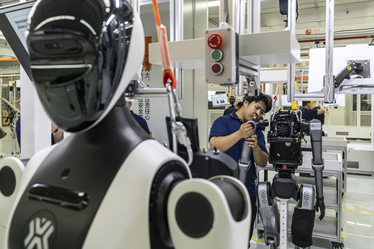 bloomberg.com - Saritha Rai - China Humanoid Makers Hold 97% of Global Shipments, Report Says