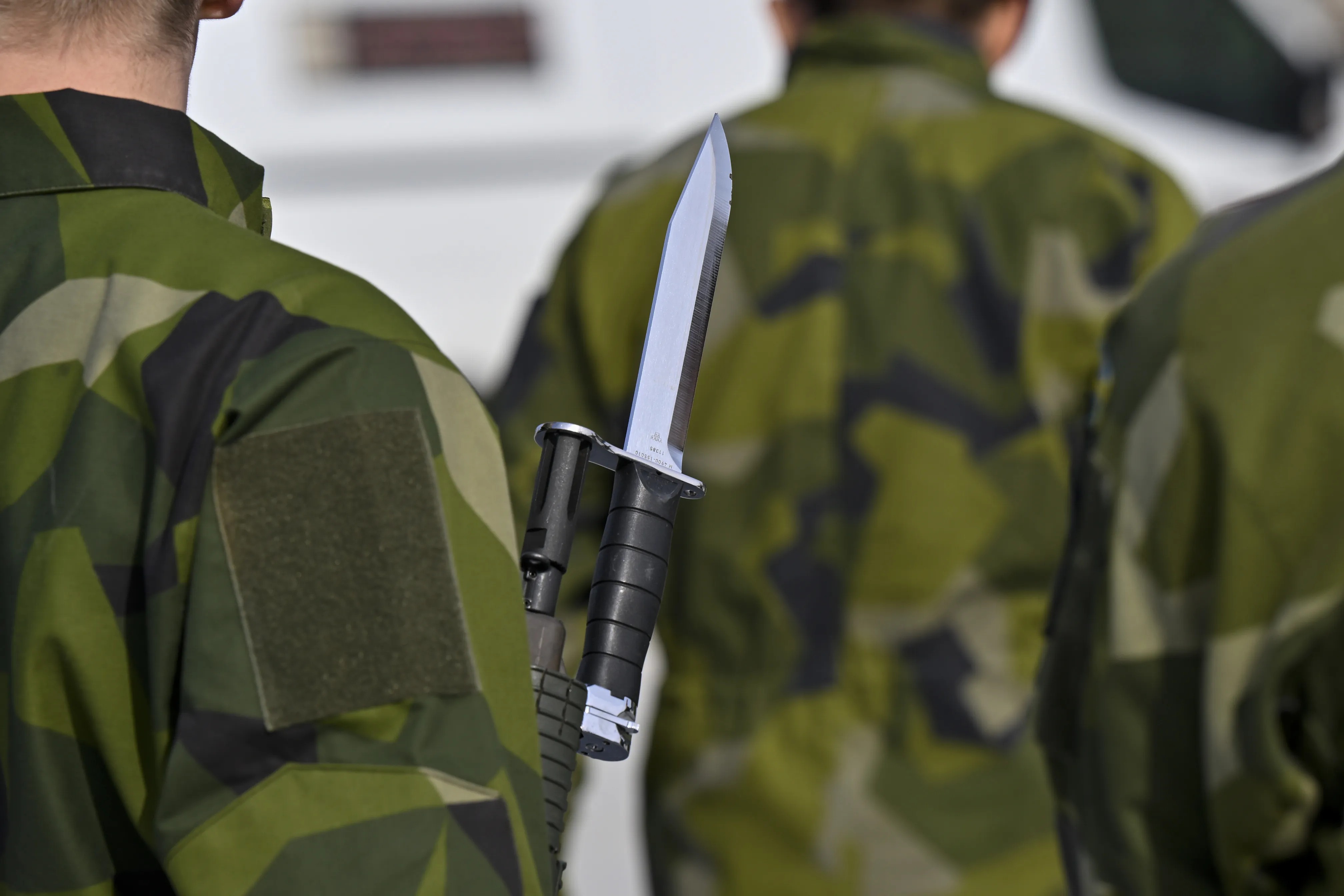 Swedish army soldiers.