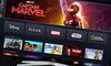 Disney+ home screen on connected TV