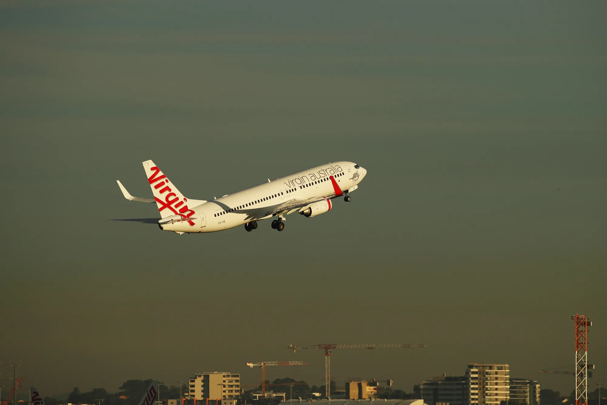 Images of Virgin Australia Aircraft as Company Reports Full- Year Results