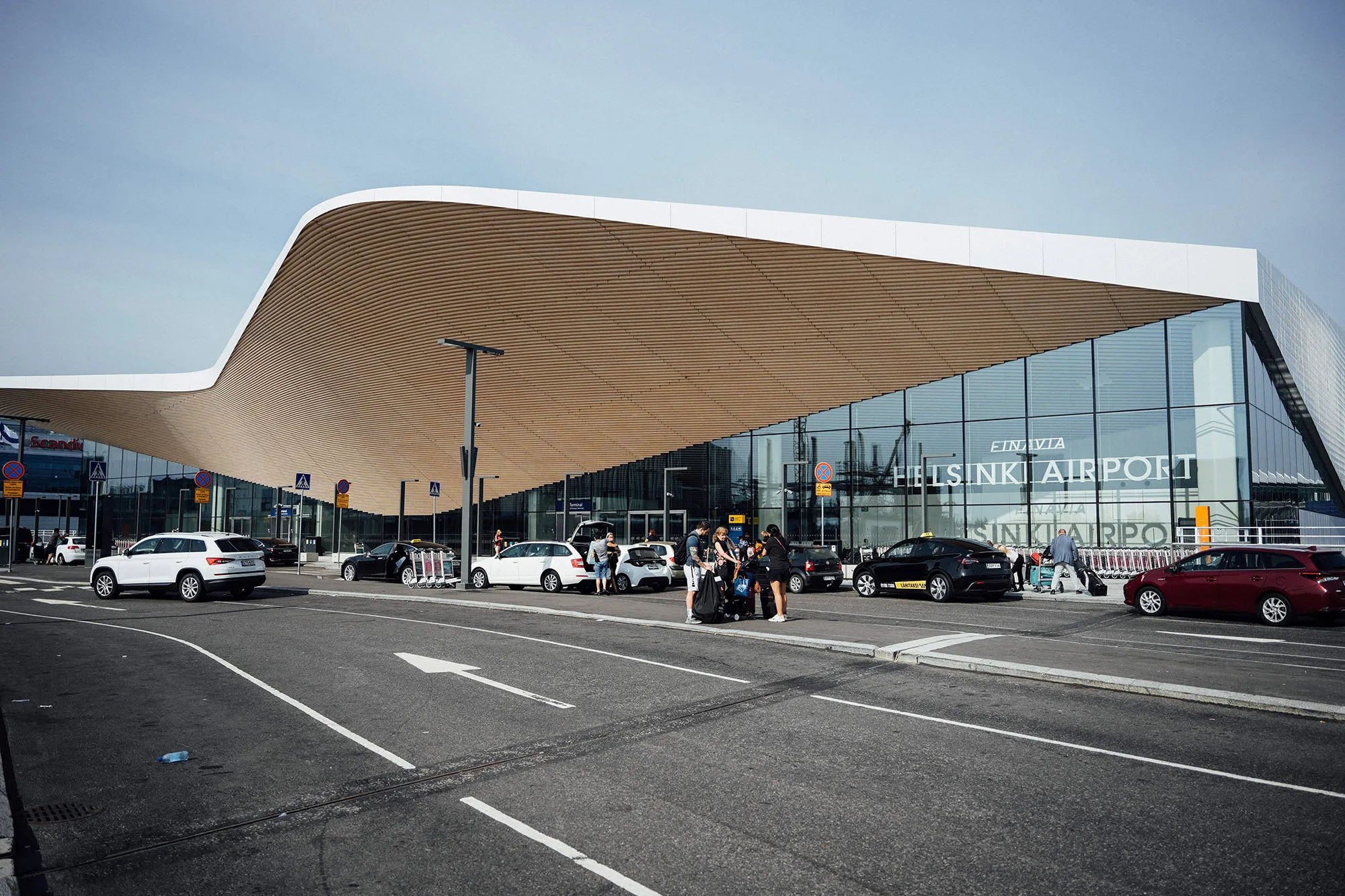 Helsinki airport in&nbsp;Vantaa, Finland.&nbsp;