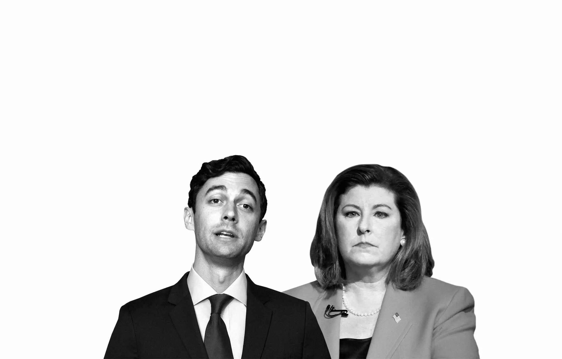 Jon Ossoff and Karen Handel.