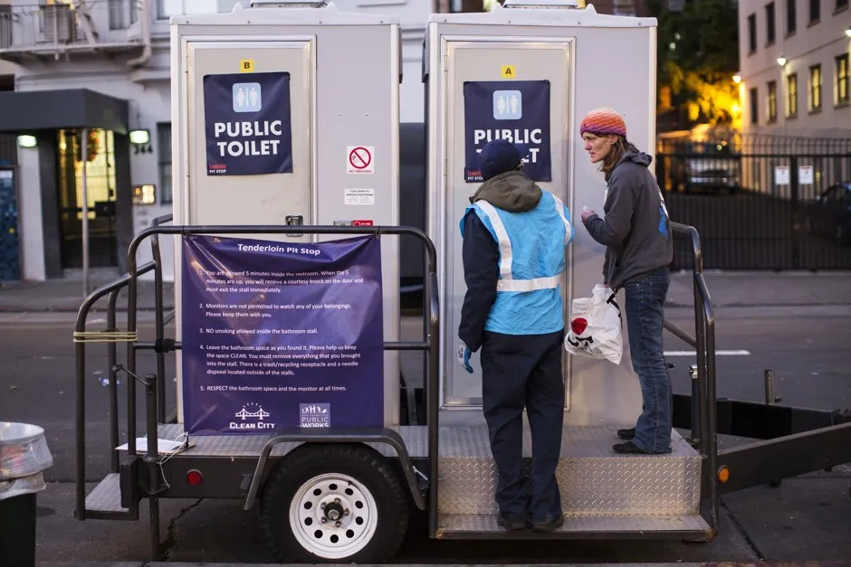 San Francisco Public Works launched “Pit Stop” programs to reduce human waste on its streets.