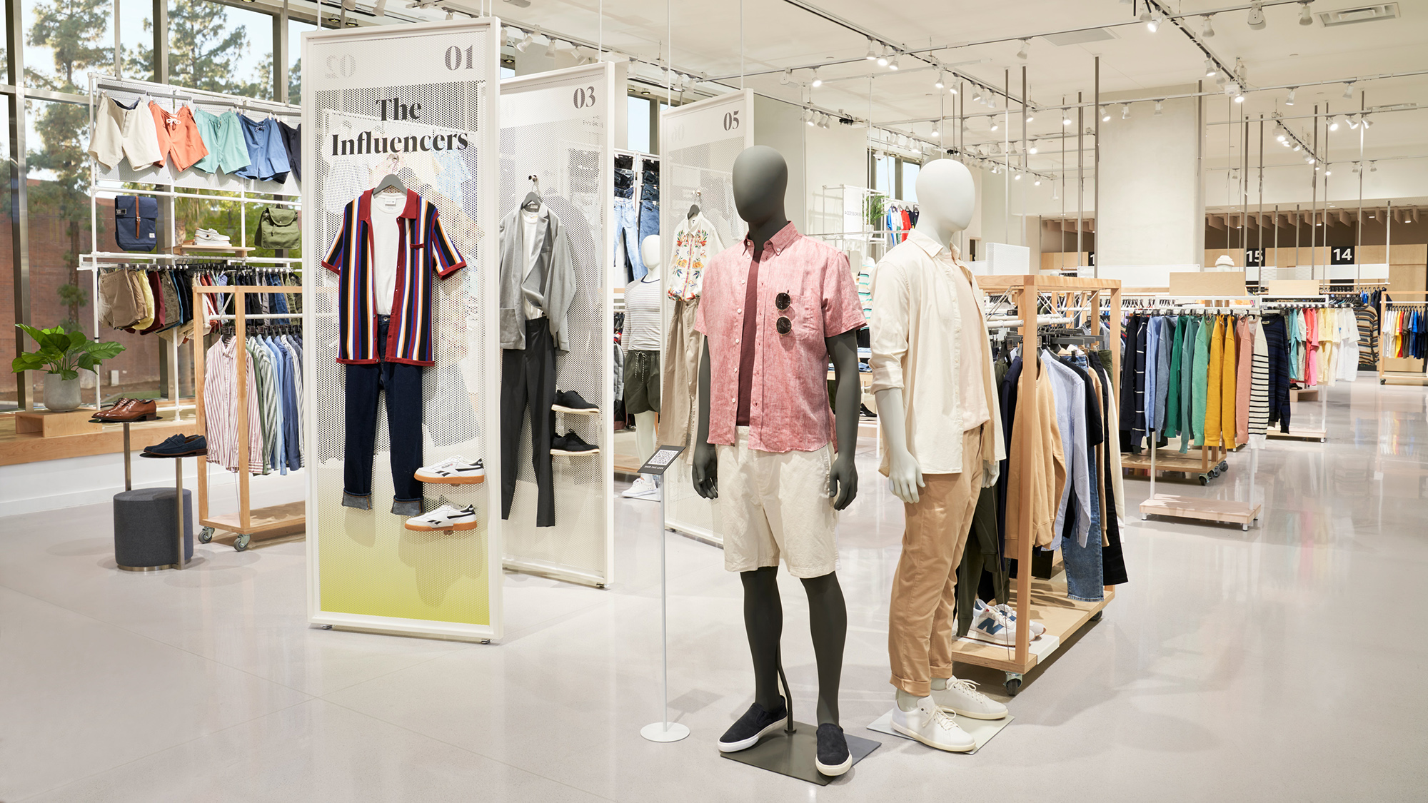 Style: Shopping at 's first physical fashion store