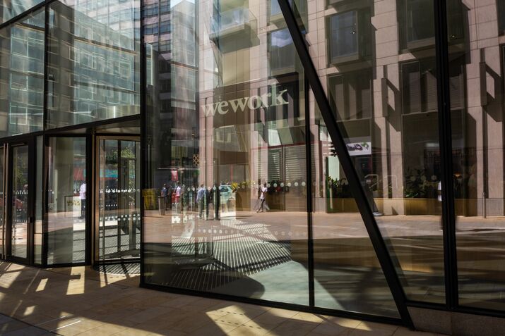 WeWork Inc. Offices As 'Substantial Doubt' Over Future Marks Stunning Fall