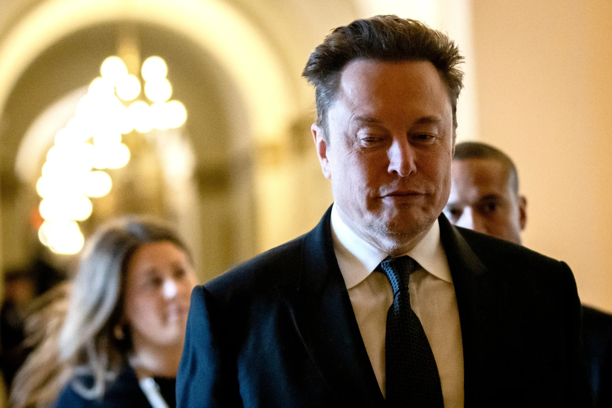 Elon Musk&nbsp;at the US Capitol in Washington, D.C.,&nbsp;on July 24.