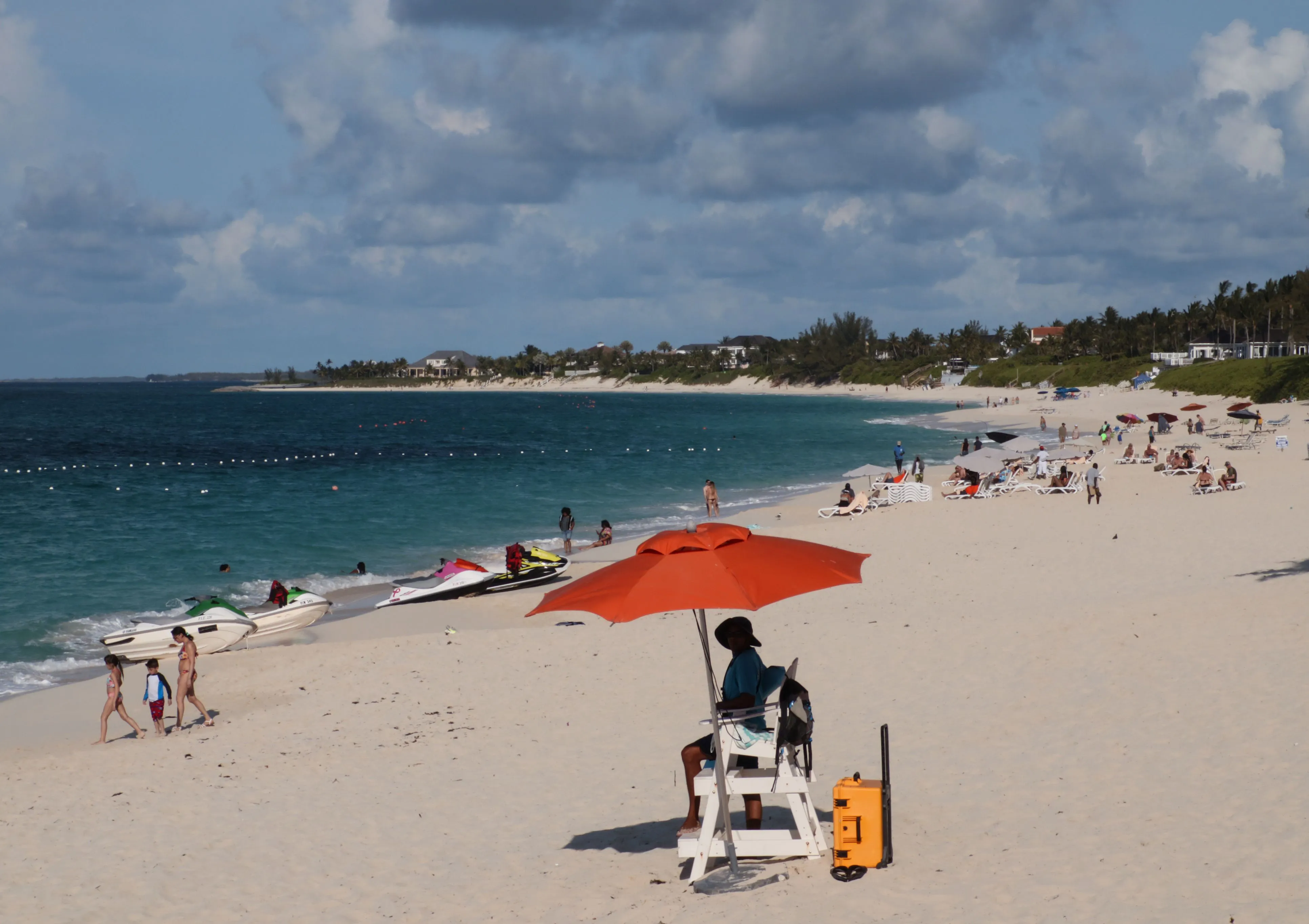 Paradise island beach, Nassau, Bahamas