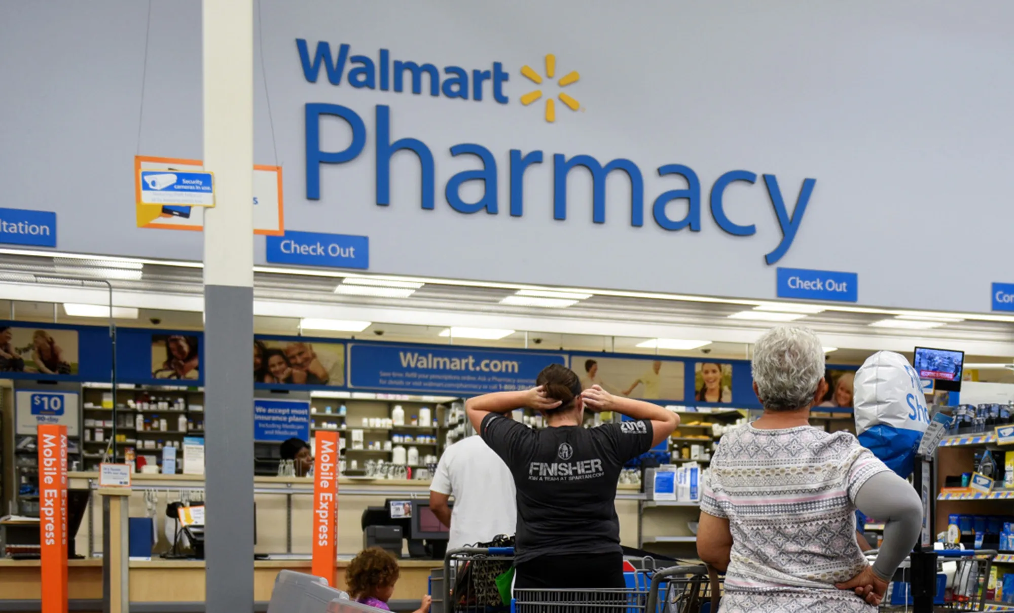 Walmart said consumers can receive prescriptions in the same order as groceries and other products.