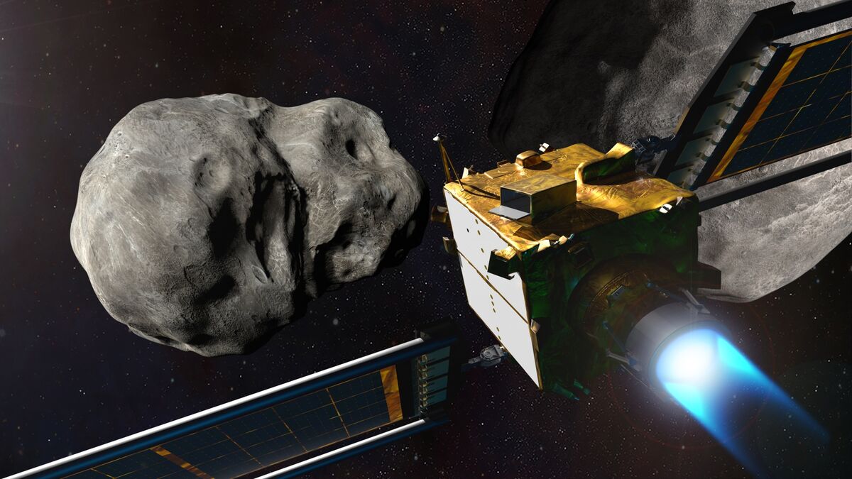 bloomberg.com - Loren Grush - NASA Set to Ram Distant Asteroid In Bid to Avoid Future Catastrophes on Earth