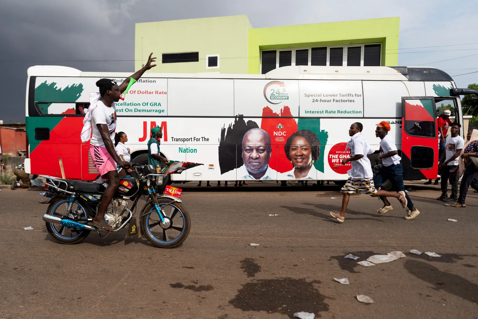 Political Rallies Ahead of Ghana's Election