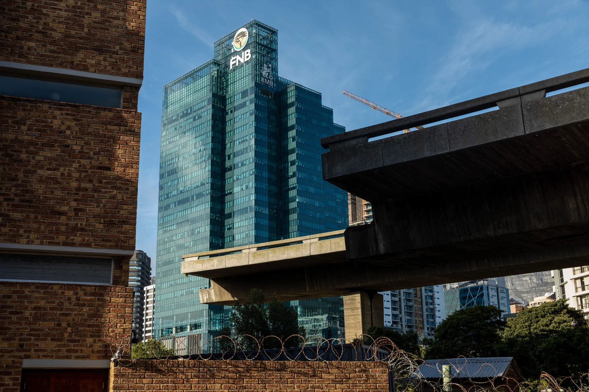 The FirstRand Bank building in Cape Town.