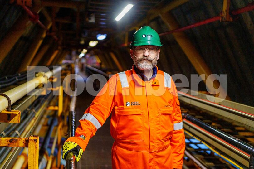 Aboard Aboard Spirit Energy in The Morecambe Bay Gas Field