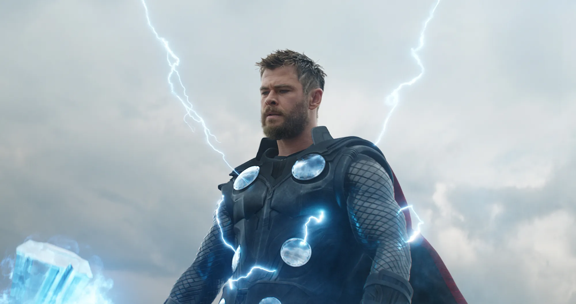 Chris Hemsworth as Thor in “Avengers: Endgame”