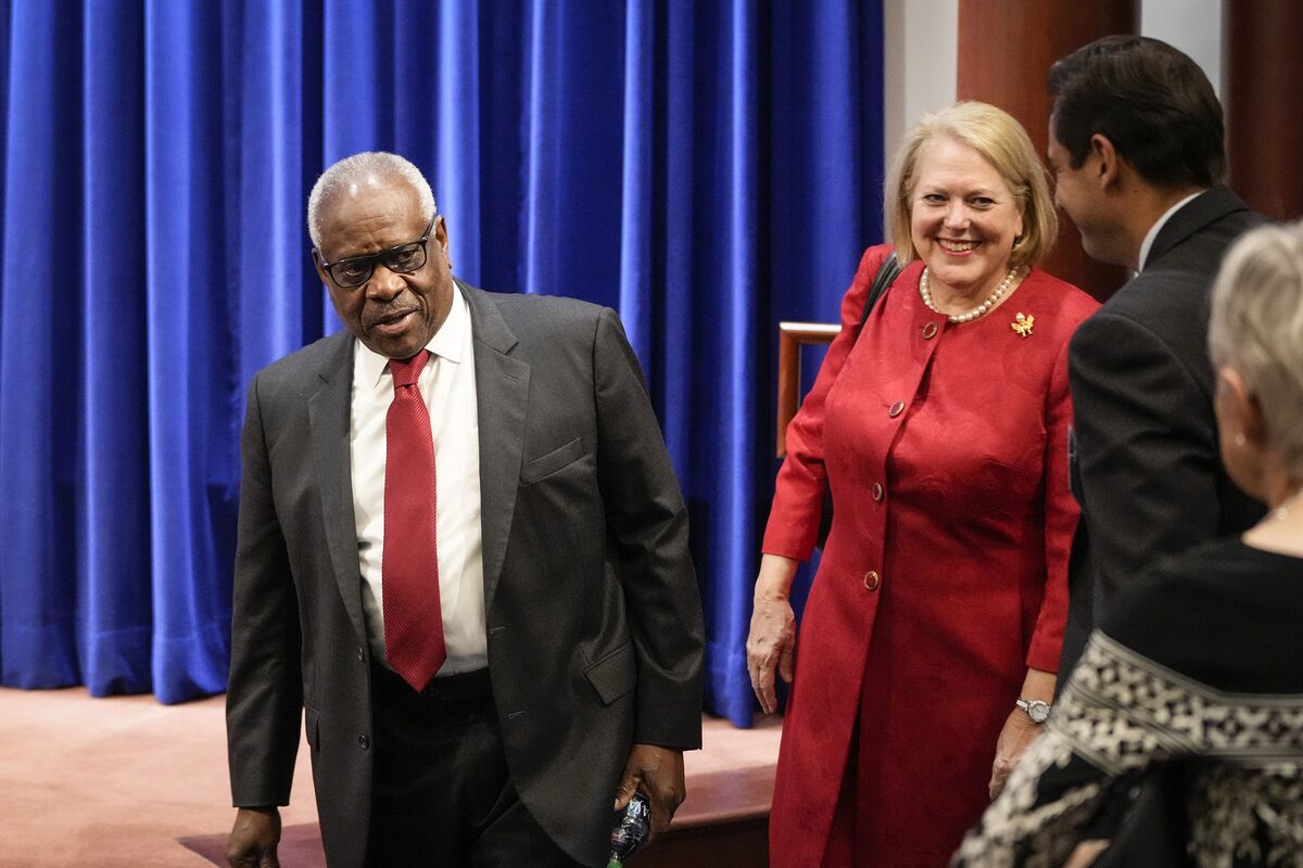 Ginni Thomas's Pro-Trump Texts Put Husband Clarence Thomas's Court Role in Focus