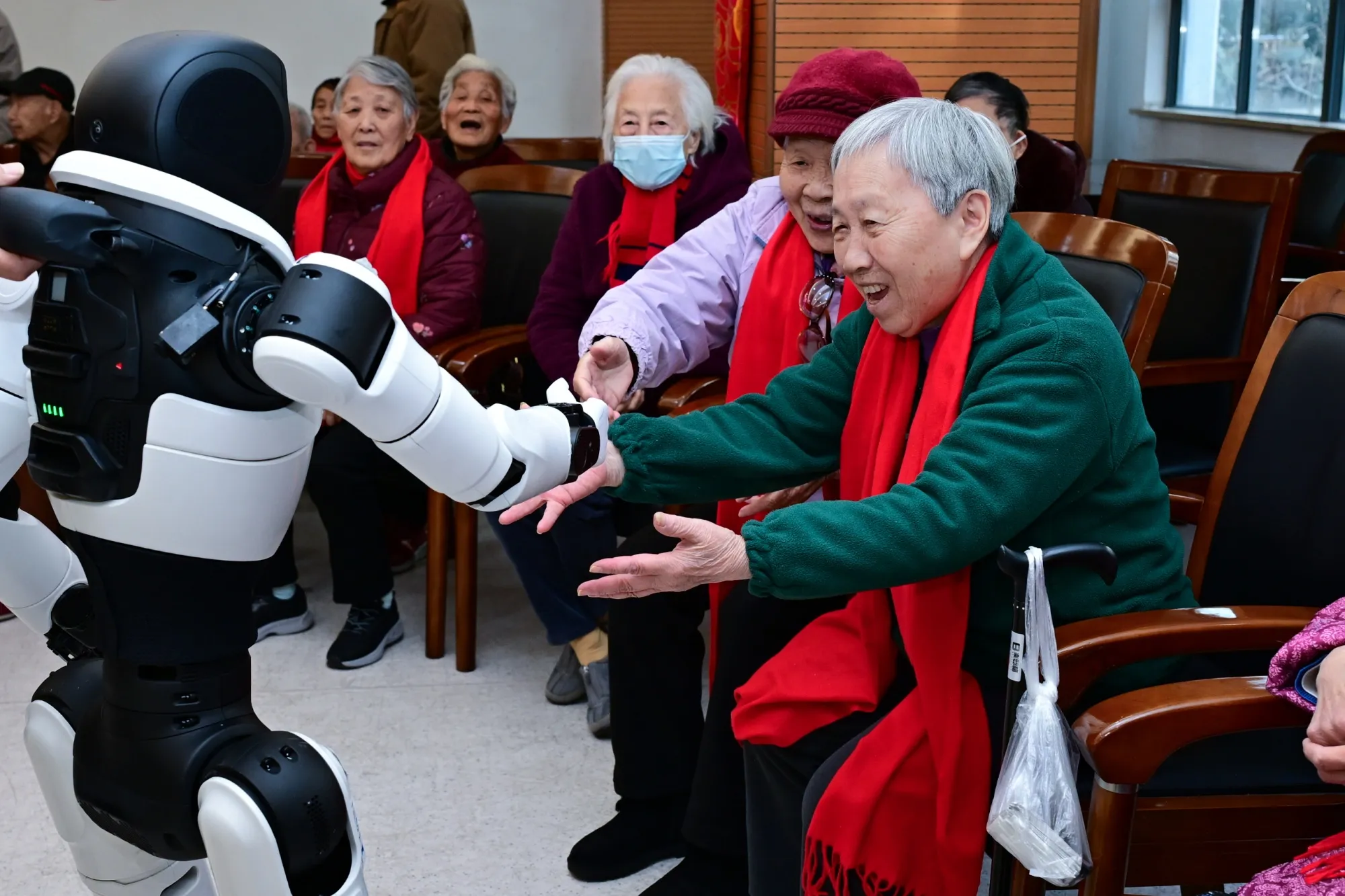 Eldercare tech is poised to boom.
Photo: VCG/VCG/Getty Images