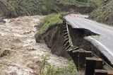 Yellowstone Flooding Sweeps Away Bridge, Washes Out Roads