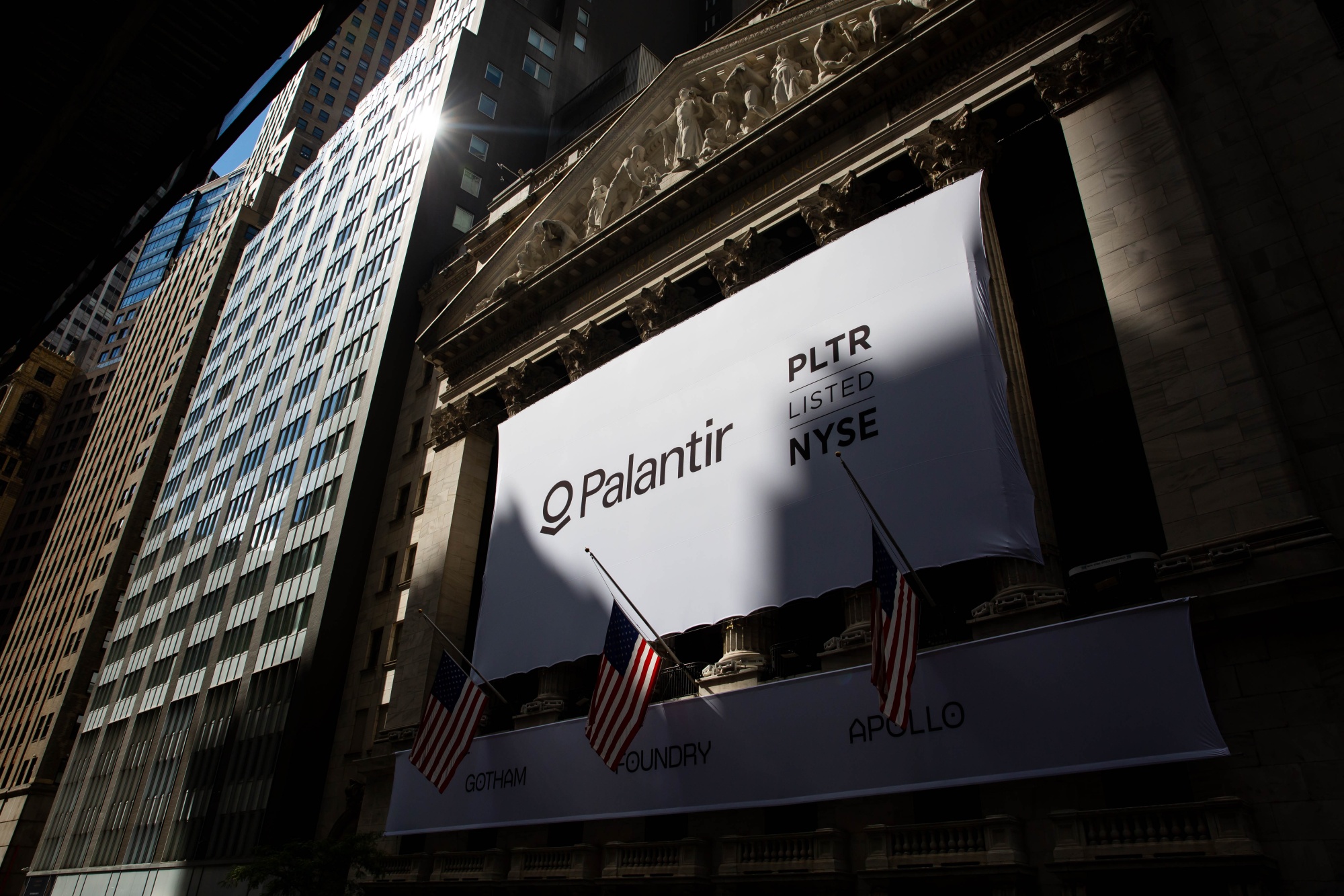 Thiel-Backed Palantir Soars as Biden Inches Closer to Win