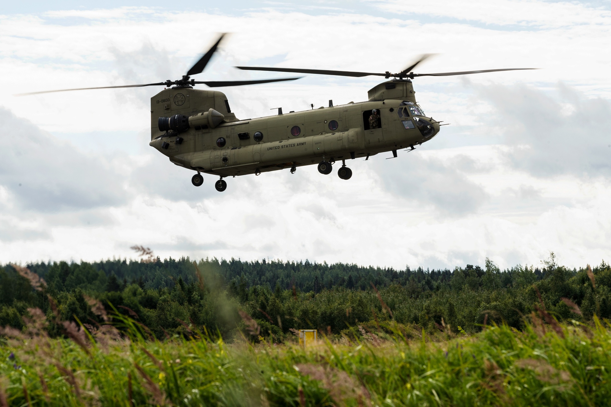 chinook helicopter inside