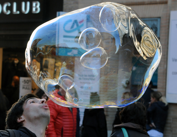 Many see bubbles forming in financial markets.