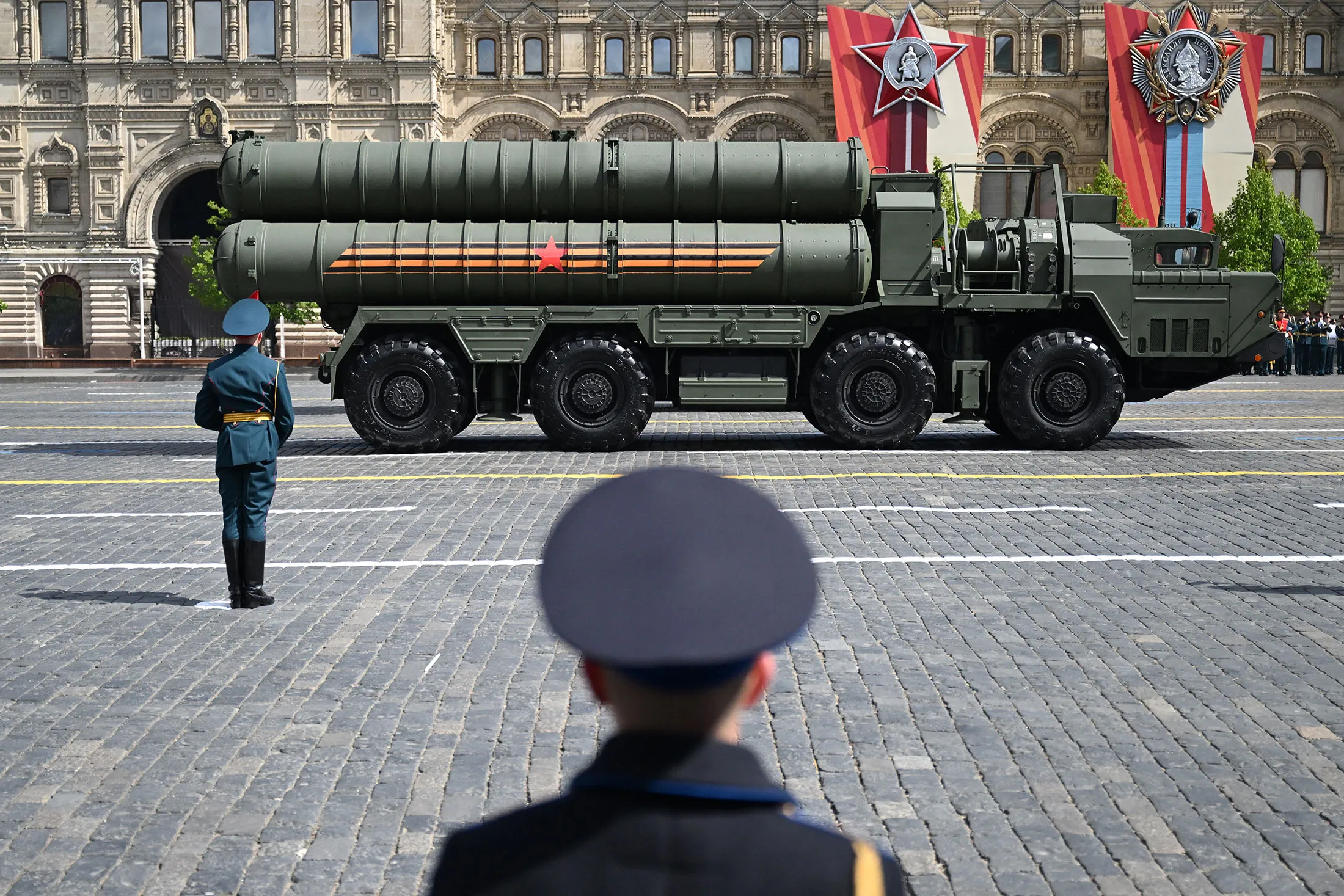 A Russian S-400 missile system.
