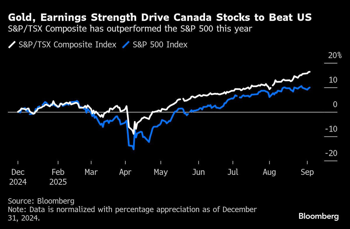 Vanguard Sees US Stocks Losing to Canada for Years as AI Shifts