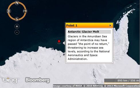 Arctic Glacier Melt