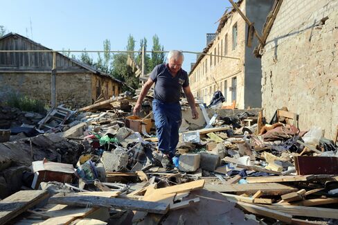 Golmovsky Village In Donetsk
