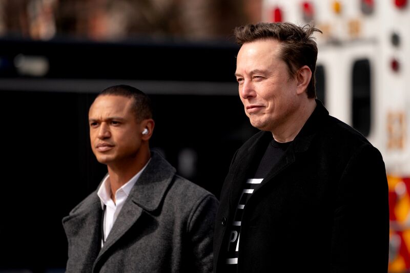 Elon Musk, chief executive officer of Tesla Inc., in Washington.