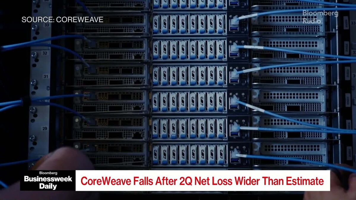 ⚫️ BLOOMBERG: CoreWeave Inc. registra perdite record nonostante la crescita dei ricavi legati all'IA