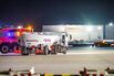 Refueling vehicle at Frankfurt Airport