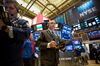 Trading On The Floor Of The NYSE AS Dollar Advances