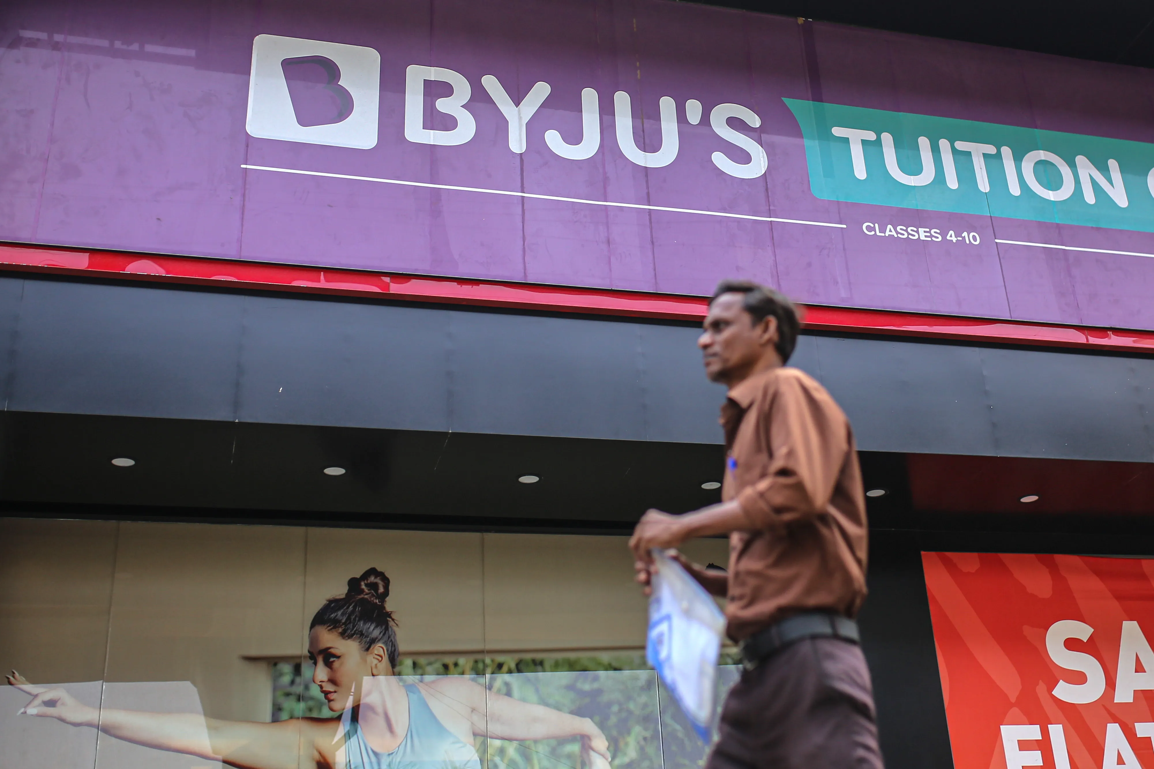A Byju's Tuition Cente in Mumbai.