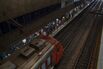 Commuters At Luz Train Station As Brazil Tops 5 Million Infections