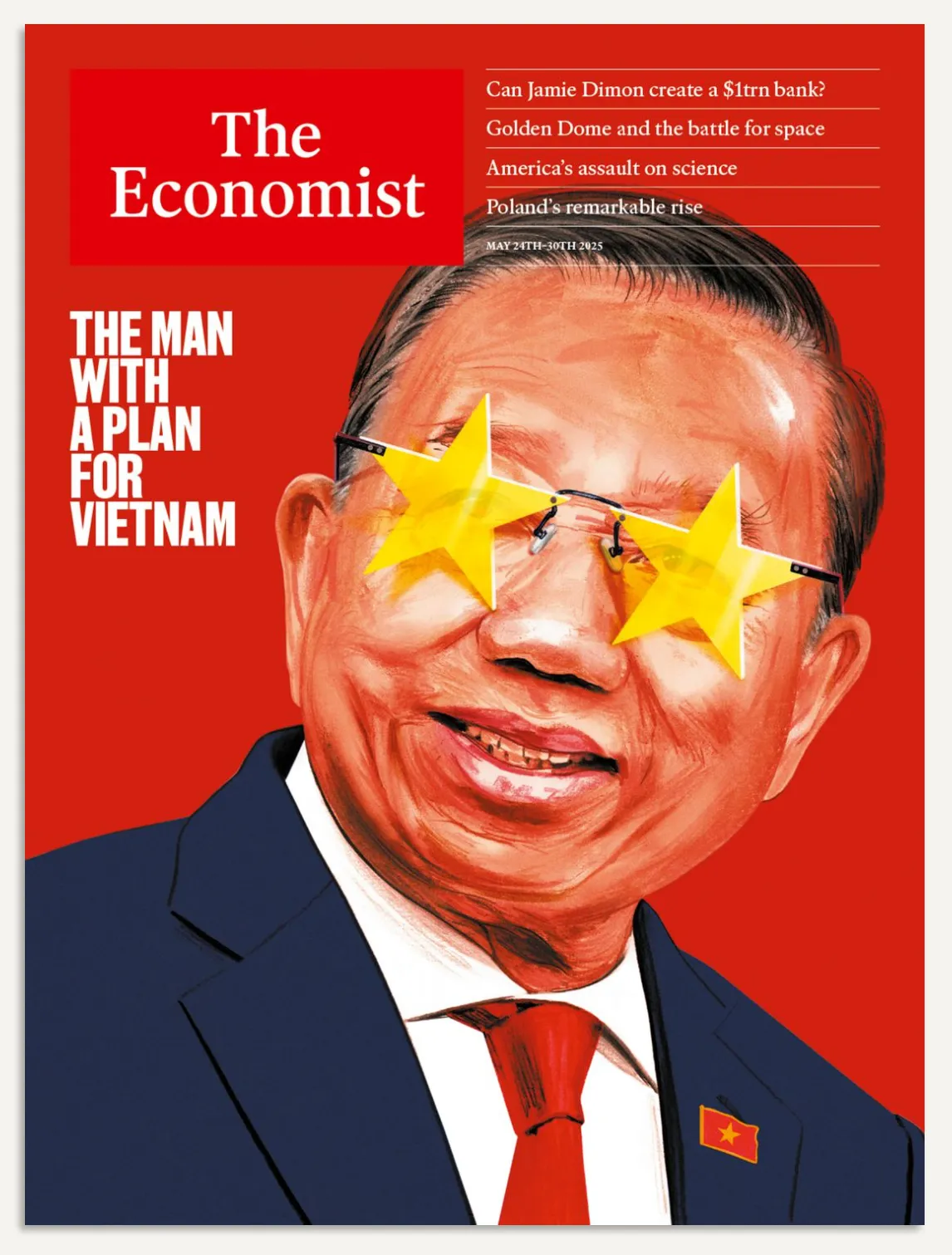 Vietnam Blocks Copies of The Economist Over To Lam Cover - Bloomberg