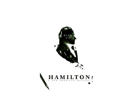 The green ink-stained Hamilton
