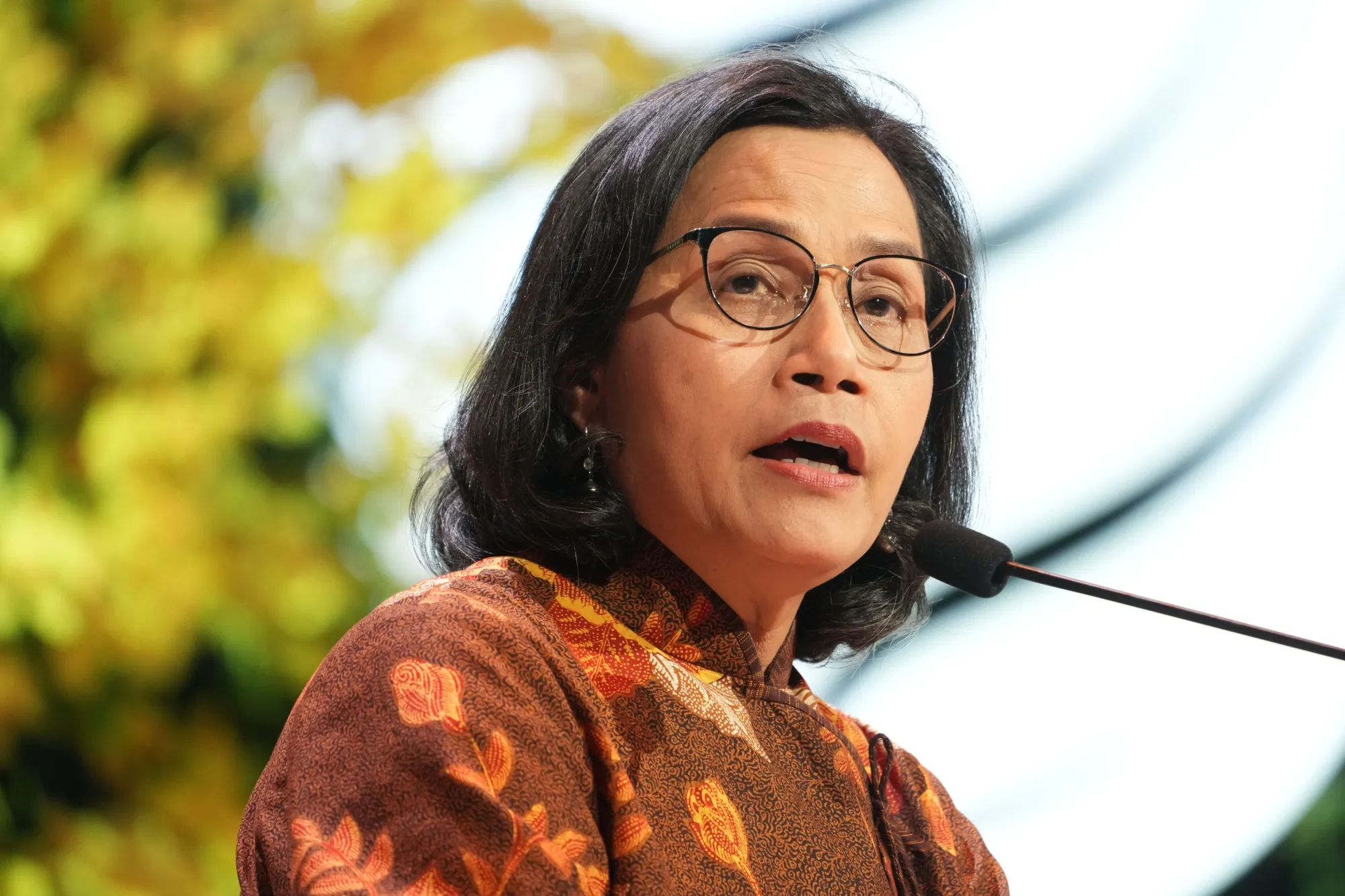 Indonesia's Finance Minister Sri Mulyani Indrawati