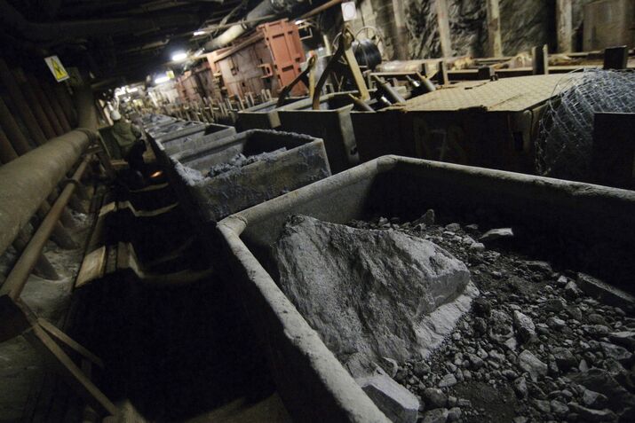 Diamo Uranium Mine And Ore Processing Facility