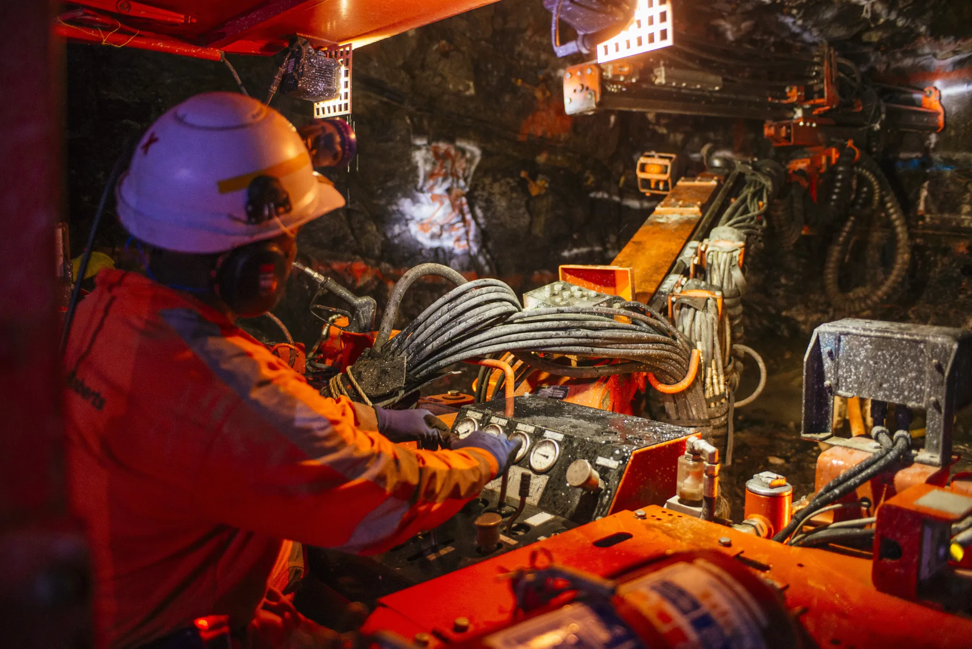 Precious Metals Excavation And Mining Operations At Northam Platinum Ltd Booysendal Mine 