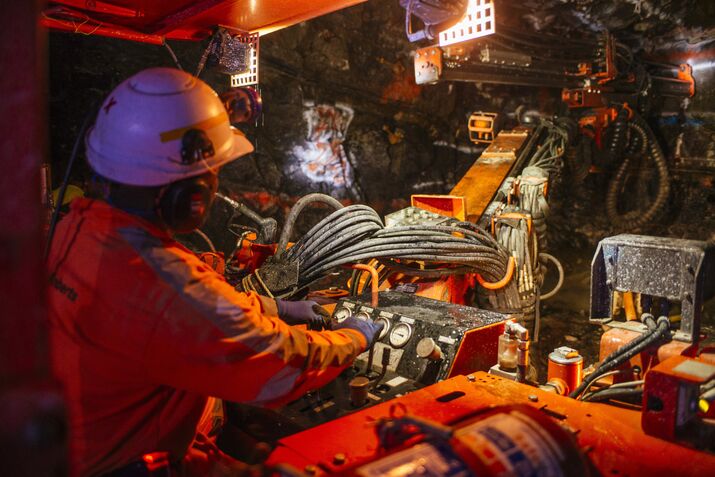 Precious Metals Excavation And Mining Operations At Northam Platinum Ltd Booysendal Mine 
