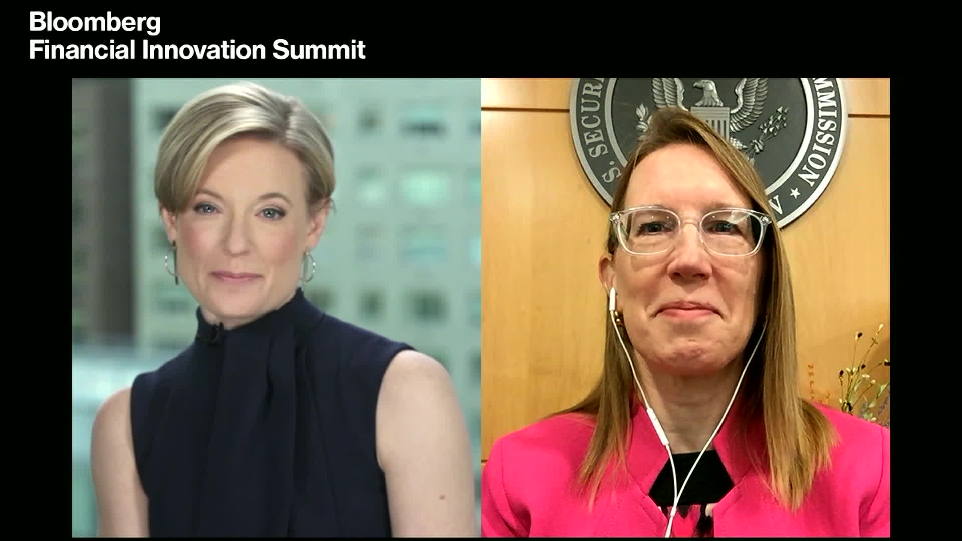 BLIVE: Bloomberg Financial Innovation Summit - Commissioner Hester Peirce  On Crypto Regulation