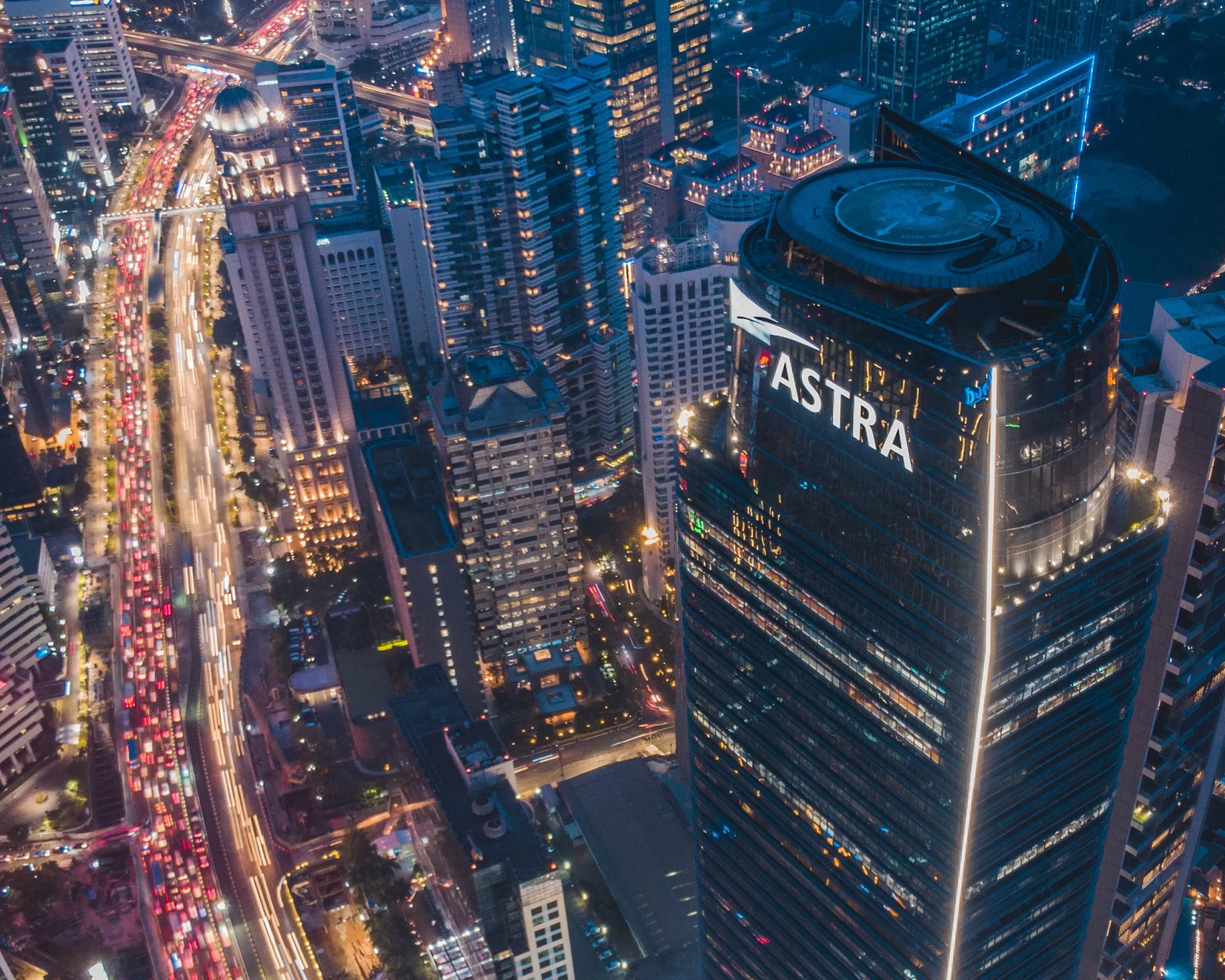 The&nbsp;Menara Astra building in Jakarta.