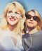 Courtney Love and Kurt Cobain