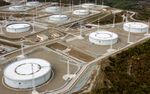 Caspian Pipeline Consortium (CPC) crude oil storage facility in Russia's Krasnodar Territory
