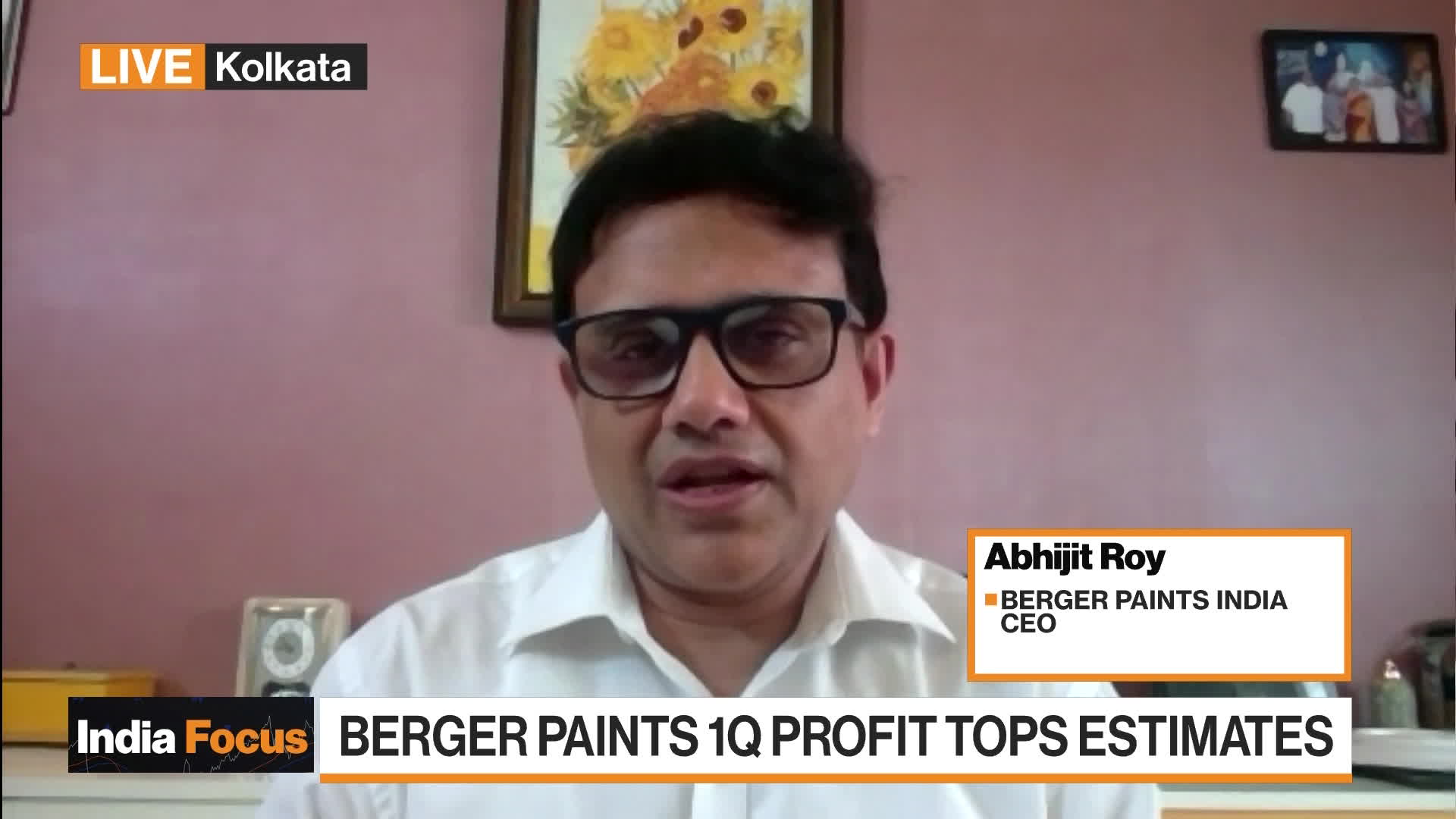 Watch Berger Paints' Roy On FY23 Growth Momentum Bloomberg