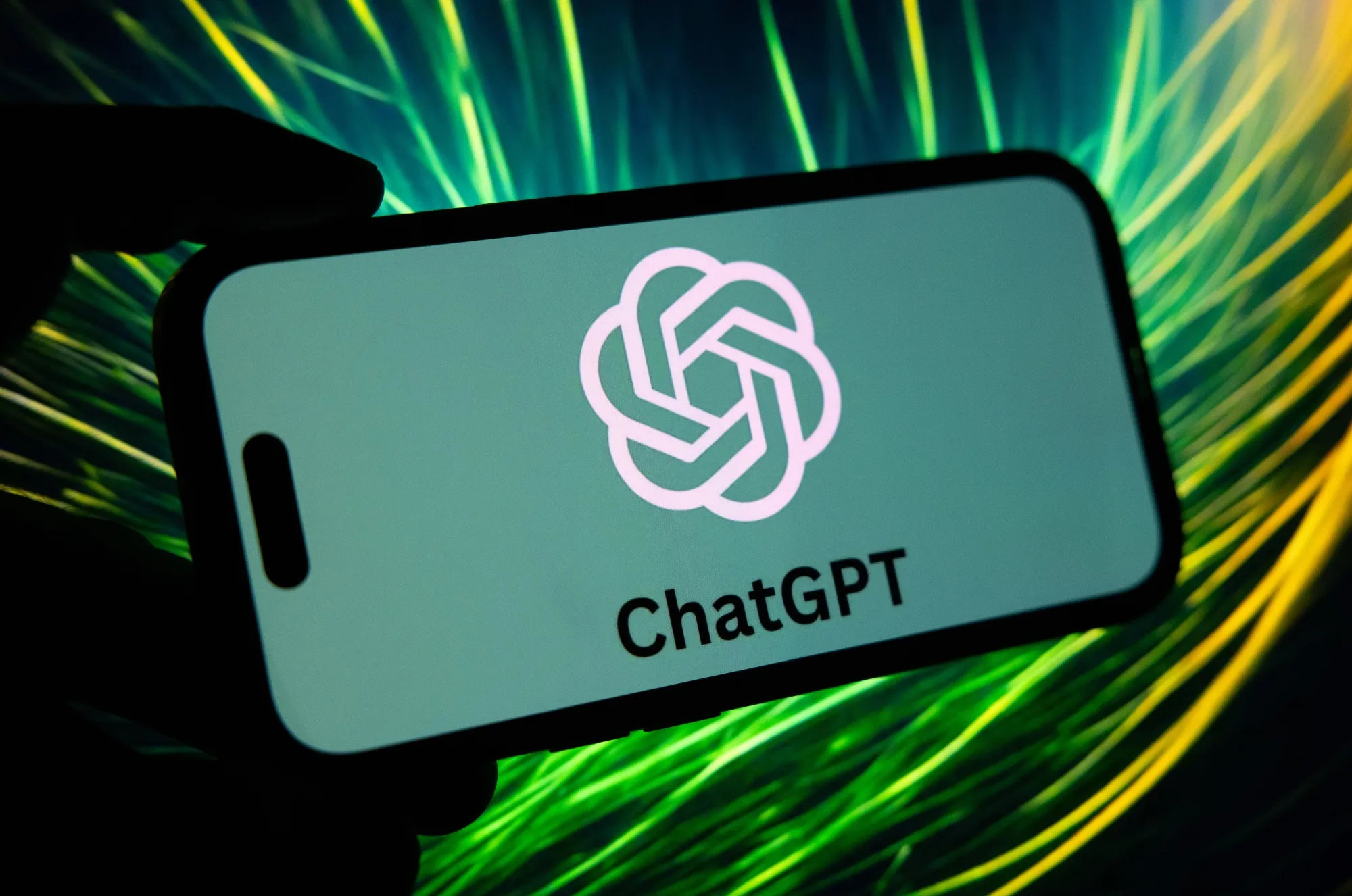 Open AI’s ChatGPT logo.