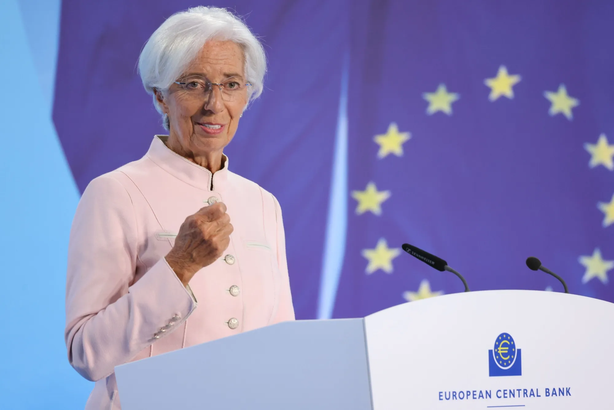 Christine Lagarde, president of the European Central Bank (ECB).