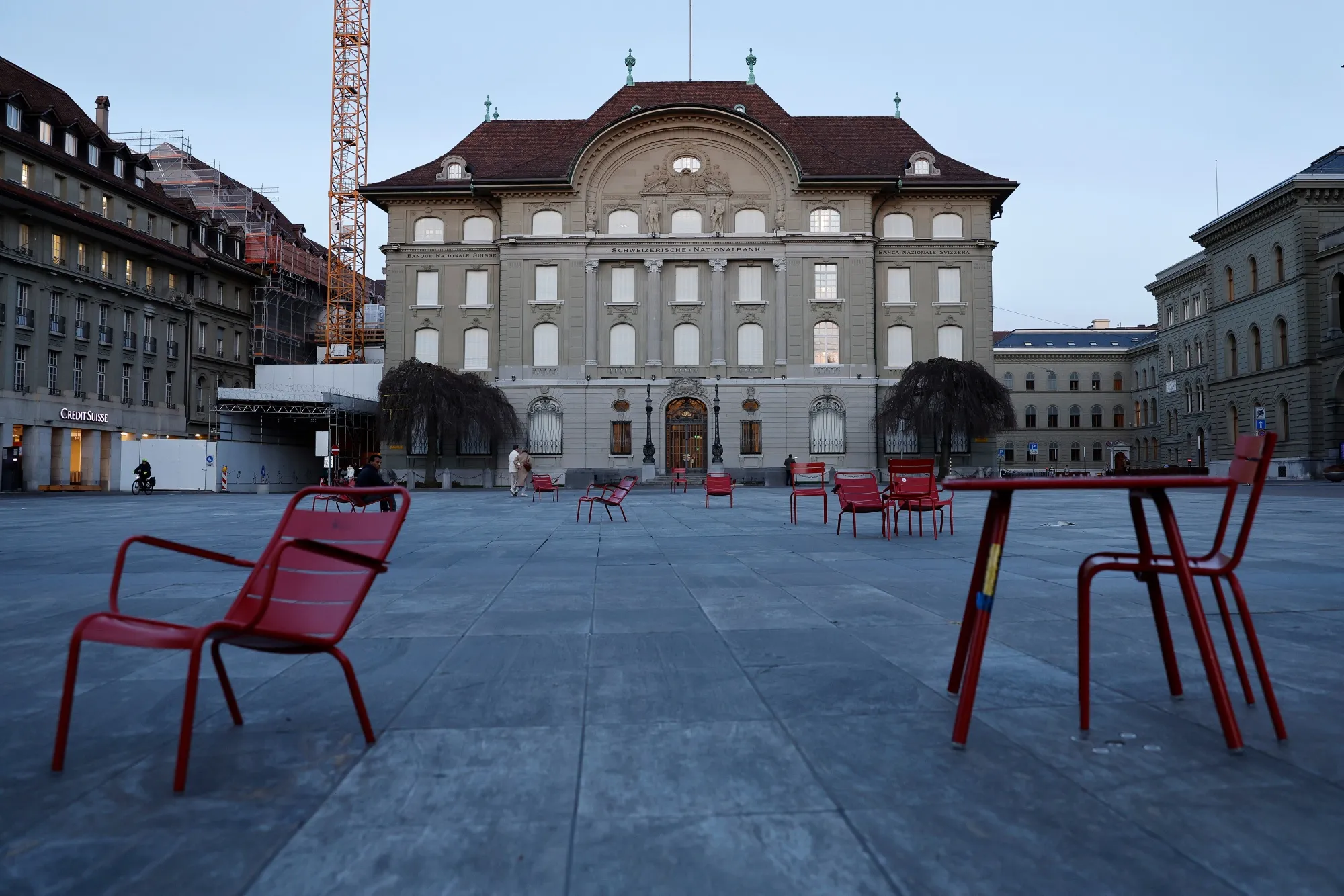 The Swiss National Bank headquarters in Bern.