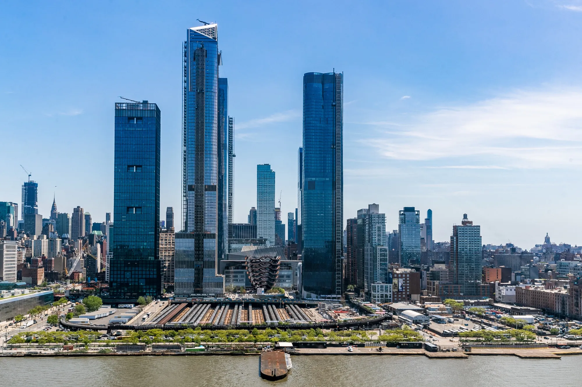 Hudson Yards in New York.