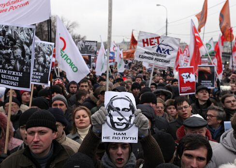 Putin Rides Out Russia’s Protest Wave