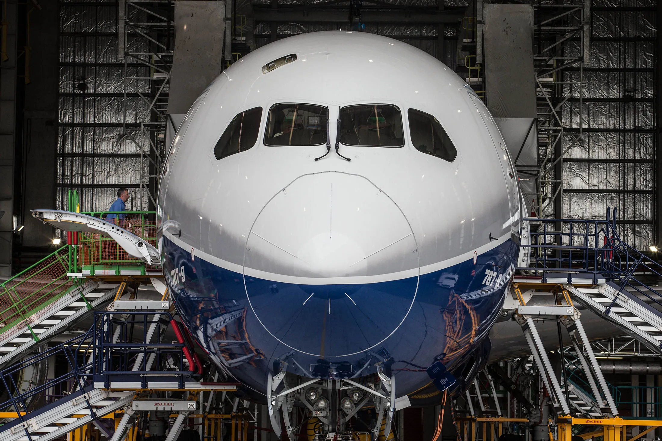 Air New Zealand Receives Boeing 787-9 Test Aircraft At Auckland Operations Base